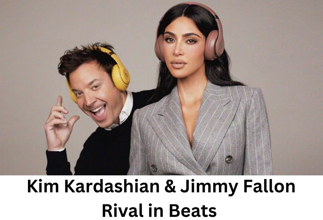 Kim Kardashian and Jimmy Fallon Rival in Beats