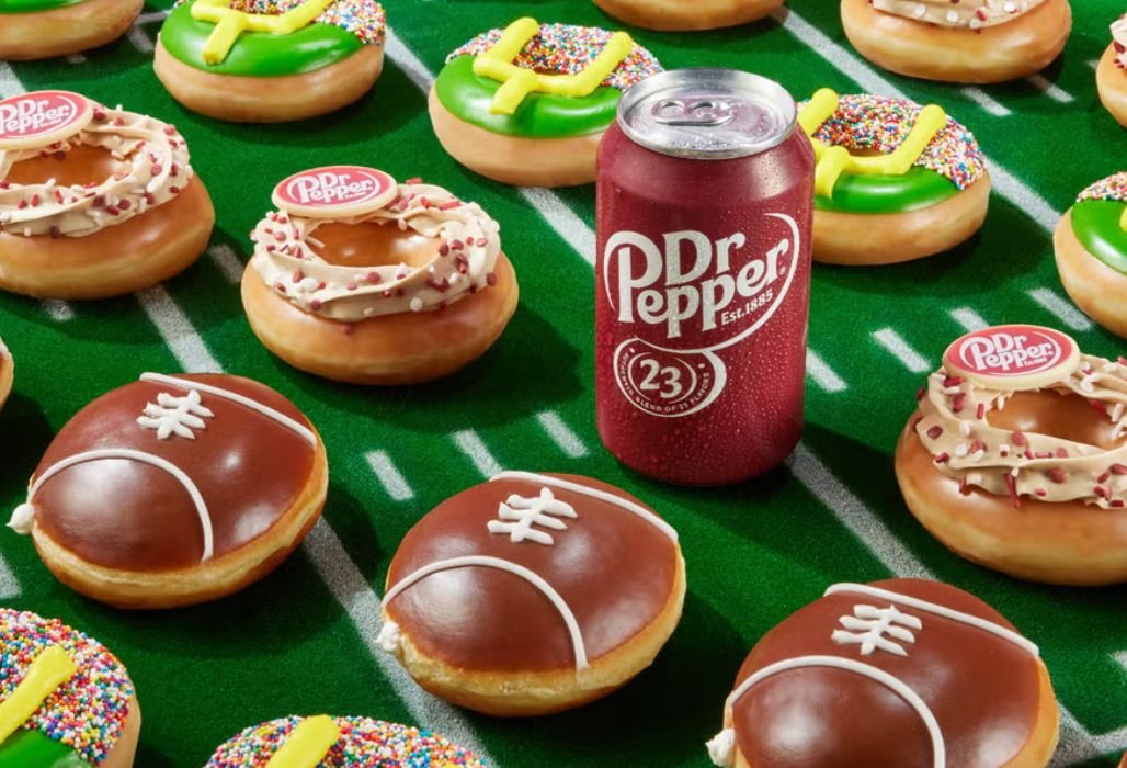 Krispy Kreme and Dr Pepper Join