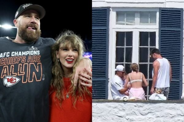 Taylor Swift and Travis Kelce