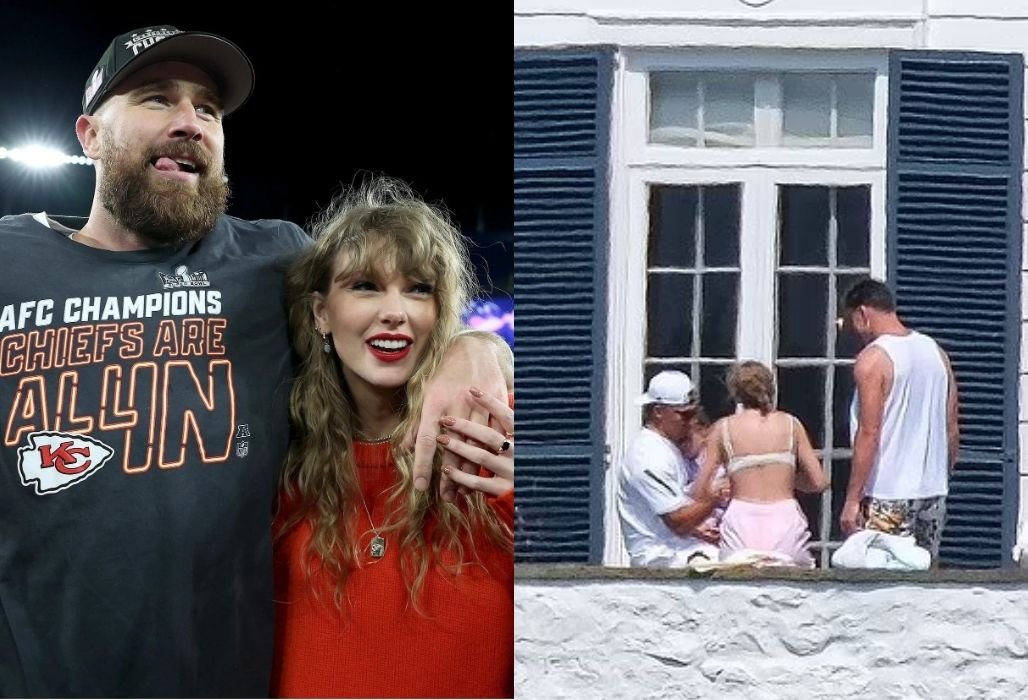 Taylor Swift and Travis Kelce