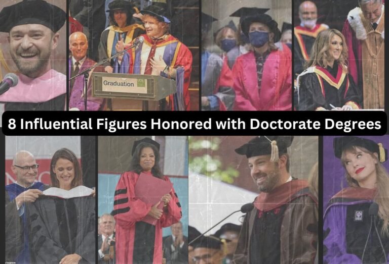 8 Influential Figures Honored with Doctorate Degrees for Cultural Impact