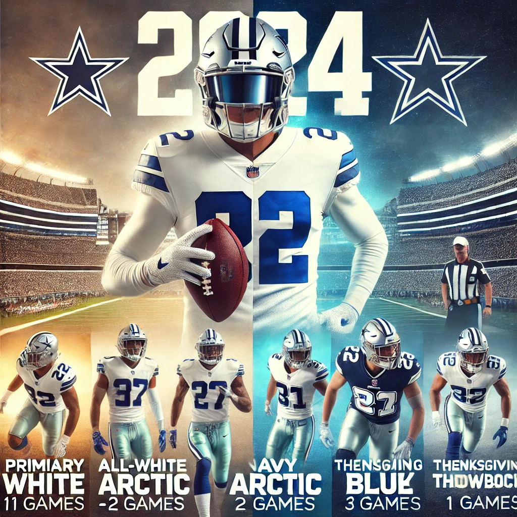 Dallas Cowboys 2024 Uniform Schedule Revealed: A Detailed Breakdown