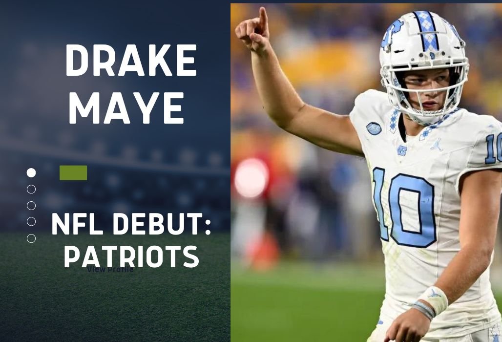 Drake Maye Makes NFL Debut Patriots First-Round QB Subbed In Late Against Jets