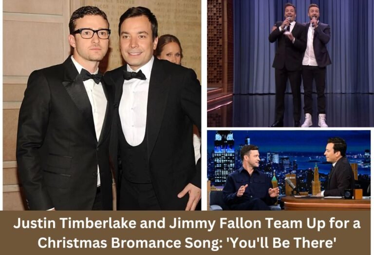 Justin Timberlake and Jimmy Fallon Team Up for a Christmas Bromance Song 'You'll Be There'