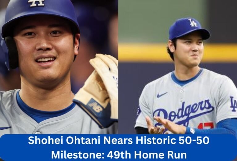 Shohei Ohtani Nears Historic 50-50 Milestone 49th Home Run and 2 Stolen Bases Power MLB MVP Campaign