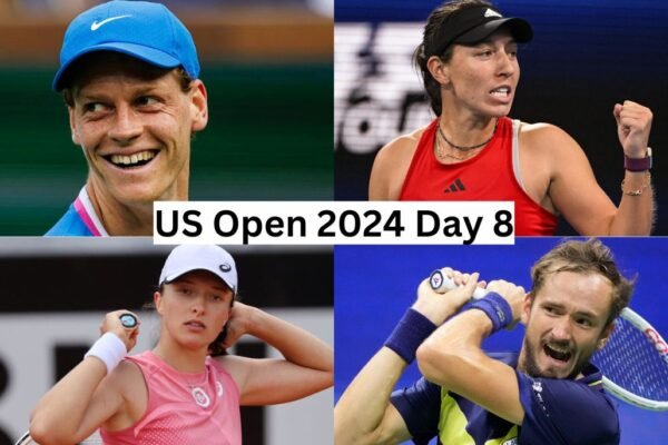 US Open 2024 Day 8 Sinner, Medvedev, and Swiatek Shine as Quarterfinals Loom